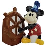 Steamboat Willie Mickey Mouse Salt and Pepper Shakers